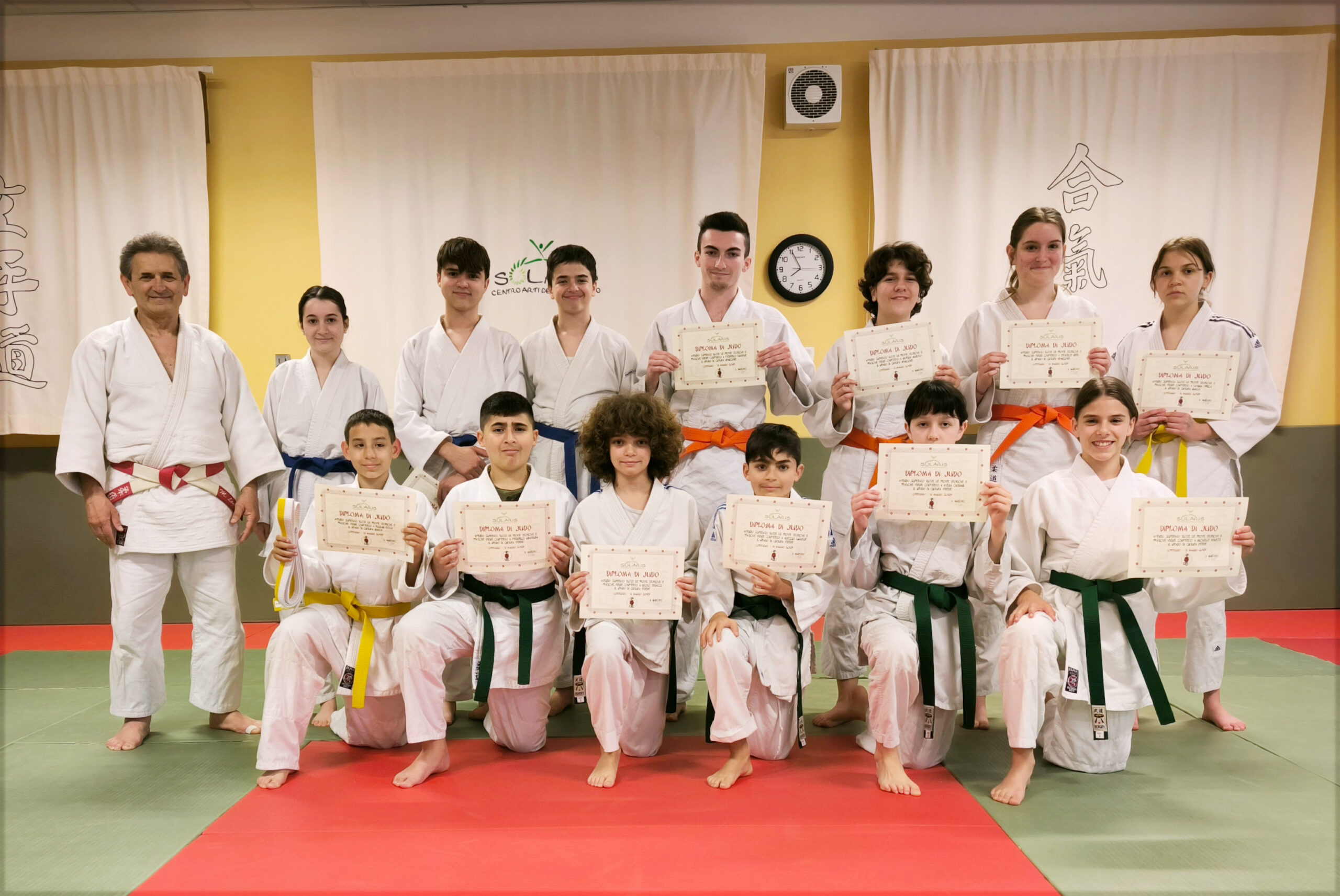 Passaggio di cintura Judo - Maggio 2024